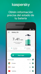 Screenshot 2 Kaspersky Battery Life: Aprovecha tu batería android
