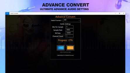 Screenshot 4 Audio Converter Media Converter - Mp3 Converter windows