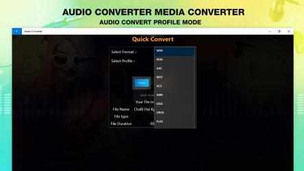 Screenshot 2 Audio Converter Media Converter - Mp3 Converter windows