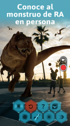 Captura de Pantalla 2 Monster Park AR - Mundo de Dinosaurios de RA android