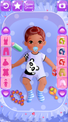 Captura de Pantalla 8 Viste al Bebé Juego Chicas android