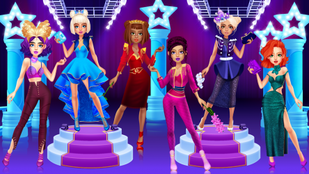 Capture 12 Superstar Dress Up Girls Games android