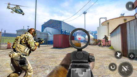 Captura 5 IGI Commando Gun Strike: Juegos de disparos gratis android