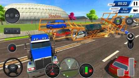 Screenshot 5 simulador de camión transportador de automóviles android