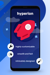 Captura 3 hyperion launcher android