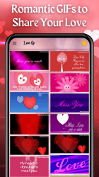 Captura de Pantalla 9 Romantic Gif & Love Gif Images android
