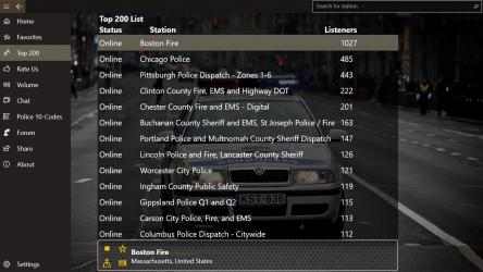 Captura de Pantalla 10 Official Police Radio Scanner 5-0 windows