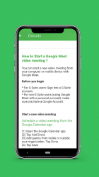 Screenshot 8 Guide for Google meet Video Conferences meeting android