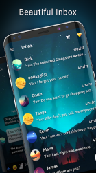 Captura 2 Plus tema Messenger azul android