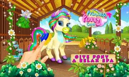 Screenshot 5 Little Pony Horse Princess Care - Wash & Cleanup windows