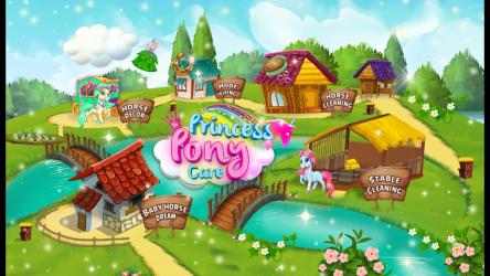 Capture 4 Little Pony Horse Princess Care - Wash & Cleanup windows