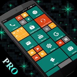 Screenshot 12 Win 10 metro launcher theme 2021 - home screen android