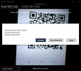 Captura de Pantalla 2 WiFi QR Code Scanner windows
