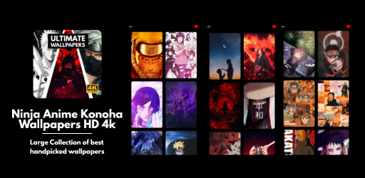 Screenshot 2 Ninja Anime Konoha Wallpapers HD 4k android