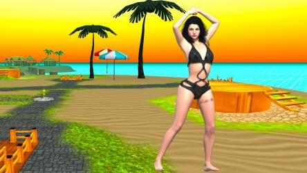 Screenshot 3 Virtual Sexy Black Bikini Beach Dancer [HD+] windows