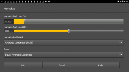 Captura de Pantalla 6 WavePad Audio Editor - Master's Edition android