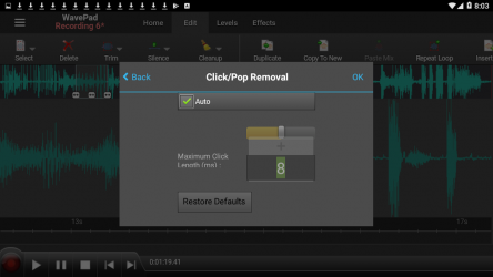 Screenshot 7 WavePad Audio Editor - Master's Edition android