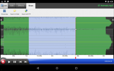 Captura de Pantalla 12 WavePad Audio Editor - Master's Edition android