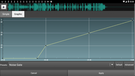 Captura de Pantalla 4 WavePad Audio Editor - Master's Edition android