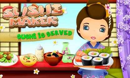 Capture 6 Sushi Maker - Fun Cooking Game for Kids windows