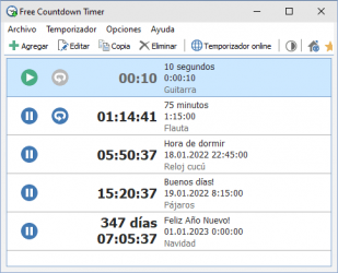 Screenshot 1 Contador regresivo windows