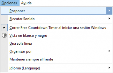 Screenshot 3 Contador regresivo windows