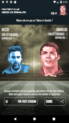Imágen 3 FanFightClub - Messi Vs Ronaldo android