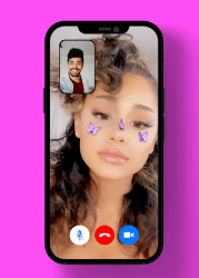 Screenshot 6 Ariana Grande Video Call Chat android
