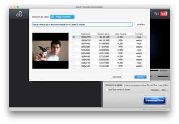 Capture 4 MacX YouTube Downloader mac