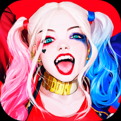 Screenshot 1 Harley Quinn Stickers for WhatsApp - WAStickerApps android