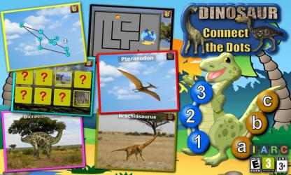 Screenshot 1 Dinosaurio niños unir los puntos windows