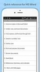 Capture 12 Full MS Office 2013 Shortcuts android