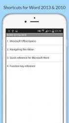 Captura de Pantalla 11 Full MS Office 2013 Shortcuts android