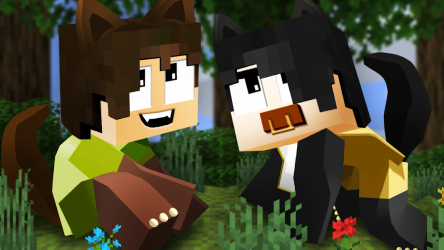 Image 3 Baby Wolf Mod para Minecraft (Hombre lobo Mod) android