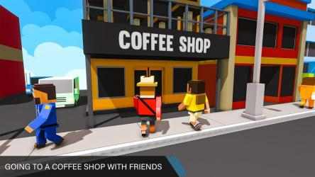 Captura de Pantalla 2 Virtual Blocky Life Simple Town 3D New Game 2020 android