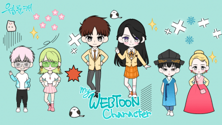 Captura 3 My Webtoon Character:Kpop IDOL android