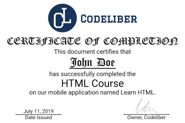 Captura 11 Learn HTML android