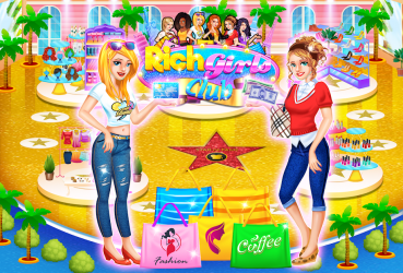 Captura de Pantalla 10 Rich Girls Shopping 🛍  - Cash Register Games android