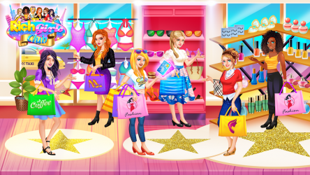 Imágen 6 Rich Girls Shopping 🛍  - Cash Register Games android