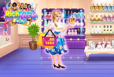 Captura 14 Rich Girls Shopping 🛍  - Cash Register Games android