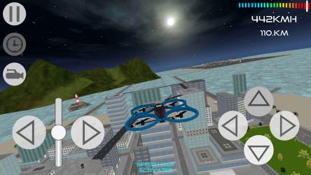 Imágen 13 City Drone Flight Simulator android