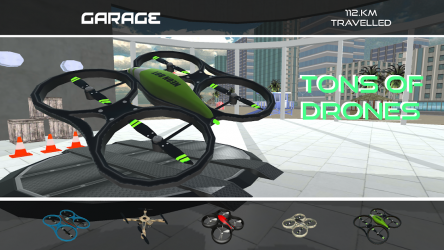 Screenshot 3 City Drone Flight Simulator android