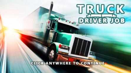 Capture 1 Truck Driver Job Pro windows