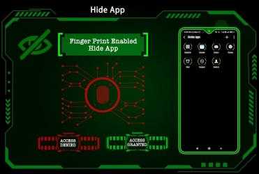 Capture 5 Futuristic Launcher - App lock, Hide App android