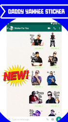 Screenshot 3 Daddy Yankee Stickers for Whatsapp & Signal android