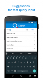 Screenshot 2 Smart Search & Web Browser – light & fast engine android