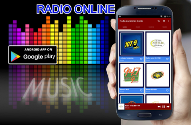 Screenshot 5 Radio Zacatecas Gratis FM estaciones en linea android