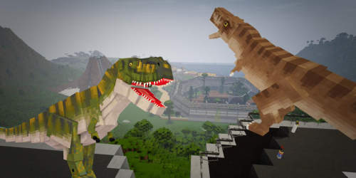 Captura de Pantalla 4 Jurassic Craft Mod for Minecraft android