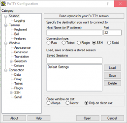 Screenshot 1 Putty (Unofficial) windows