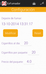 Screenshot 6 ExFumador - Dejar de Fumar android